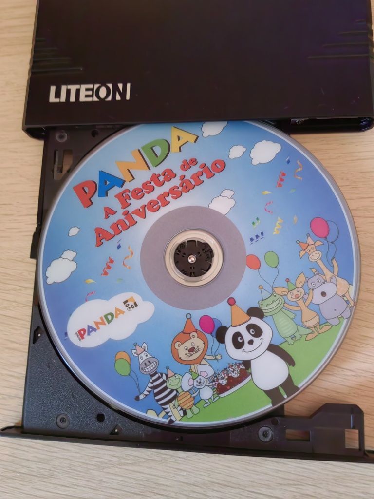 Jogos PC DVD "Panda Festa em Casa" e "Panda A Festa de Aniversário"