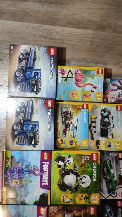 LEGO 17 nowych zestawów! Technic Speed Creator Minecraft Fortnite City