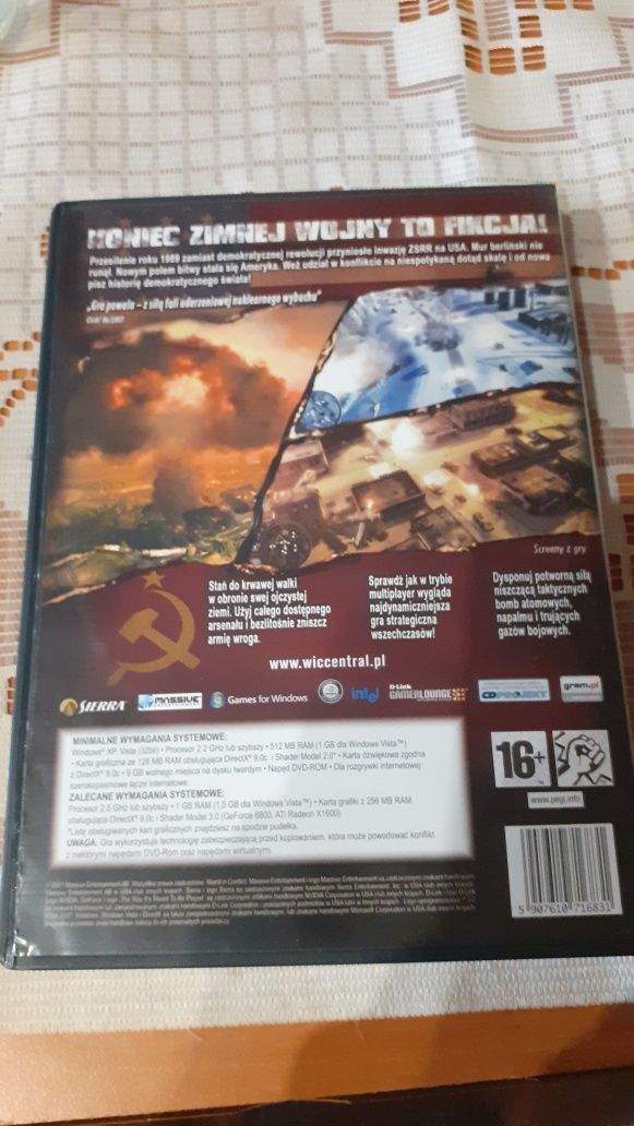 World in Comflict PC BIG BOX