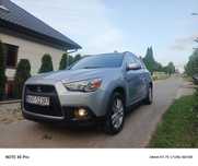 MITSUBISHI ASX 1.8D 2011R. 4X4! Panorama! Alu!
