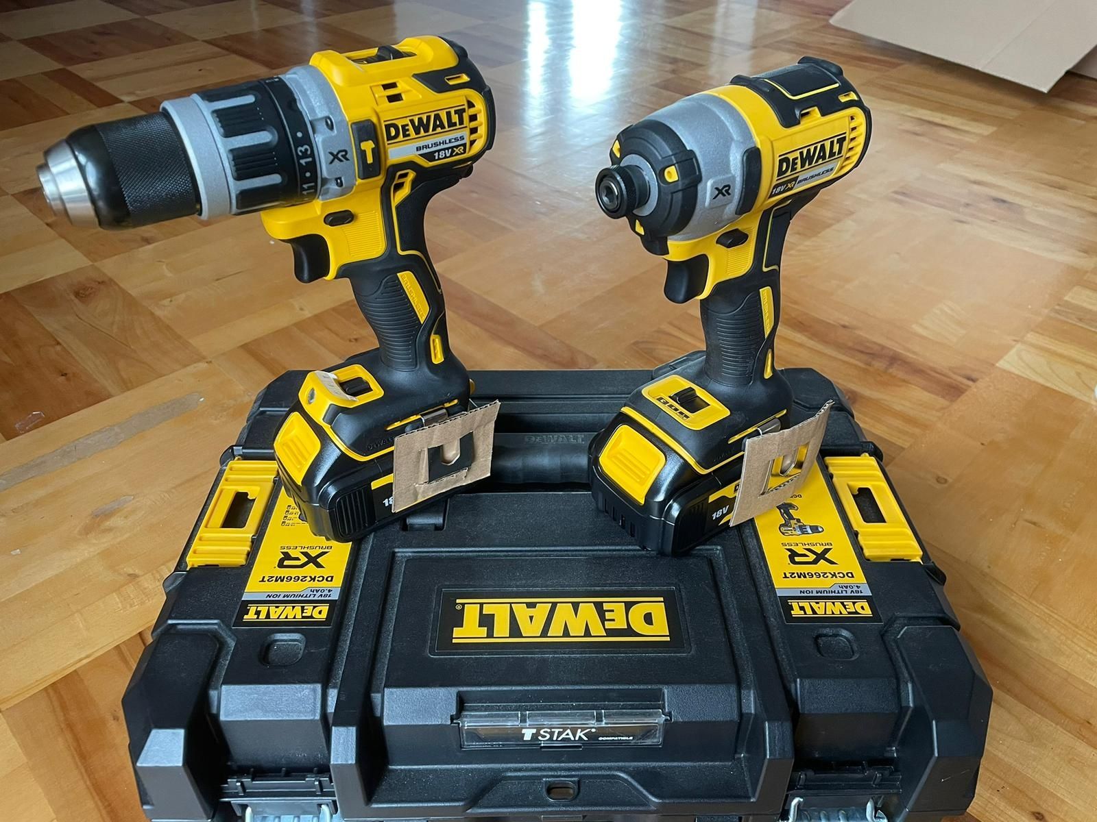 Dewalt dck266m2t zestaw zekretarka + impact