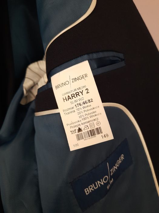 Garnitur męski/chłopięcy ciemny granat