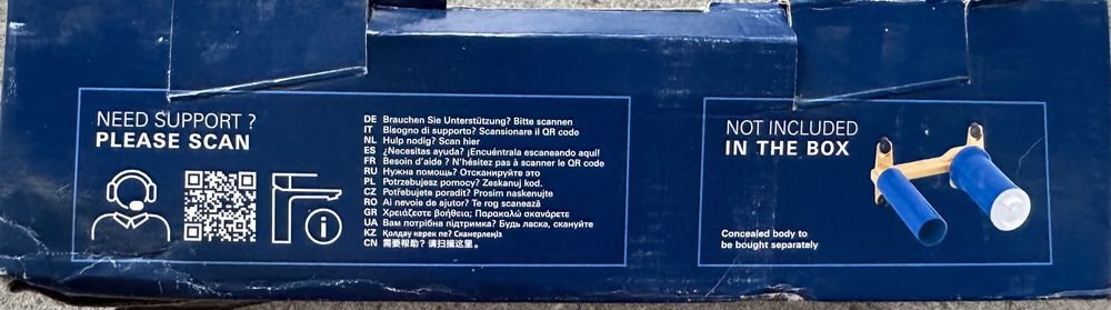 Змішувач прихованого монтажу для раковини Grohe Essence NEw