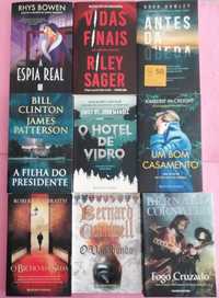 72 Thrillers/policiais NOVOS desde 4,90€-PORTES GRÁTIS (ler descrição)