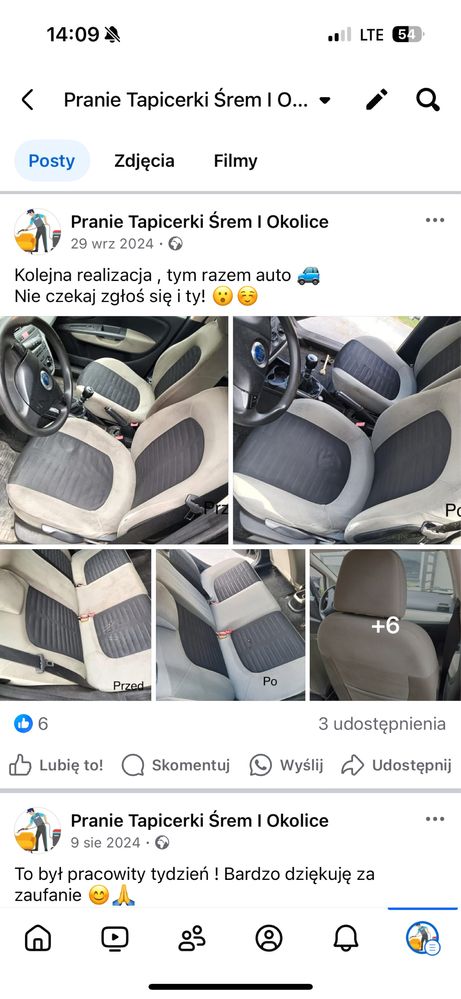 Pranie tapicerki i dywanów