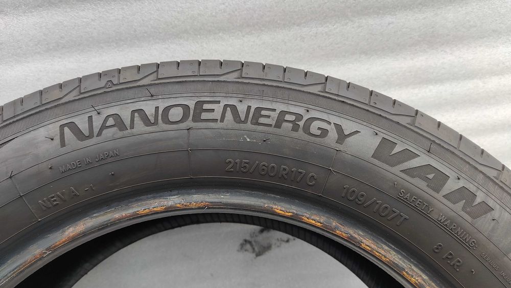 Opony Letnie 215/60/17C Toyo 4szt 8,5mm Vito  Trafic  VW T5 T6