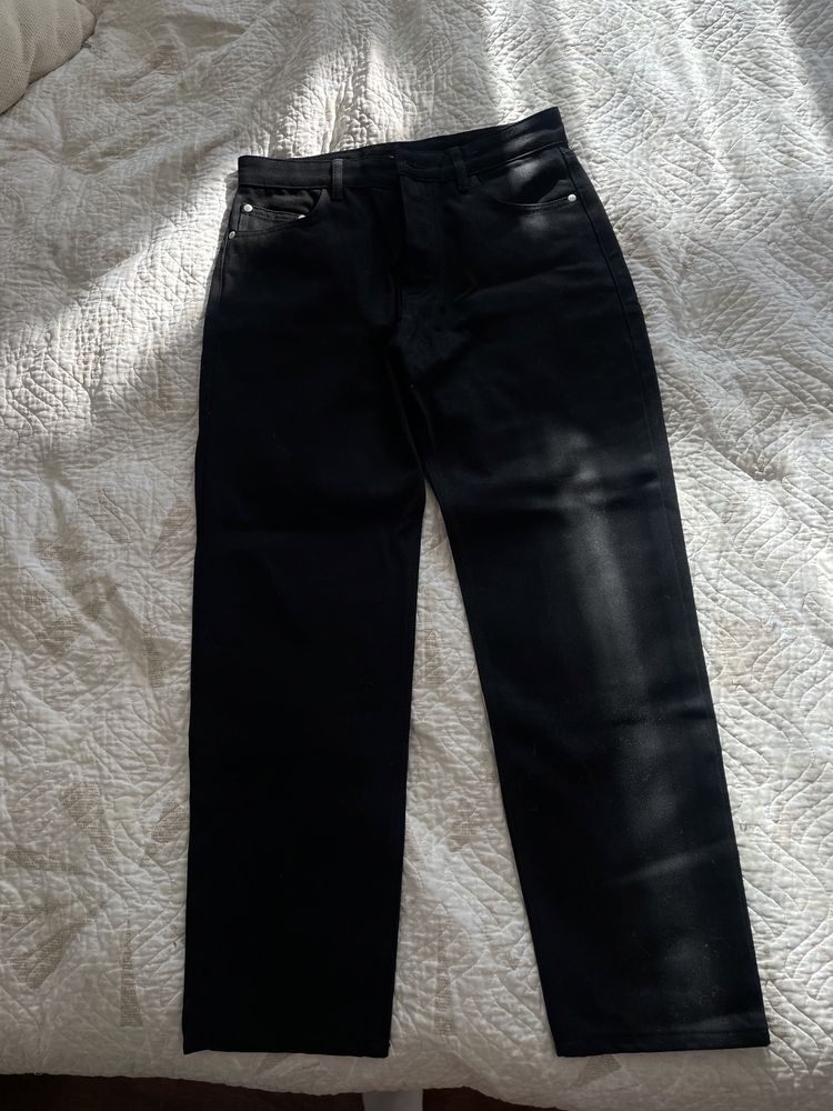 Джинси Зара Zara straight fit jeans