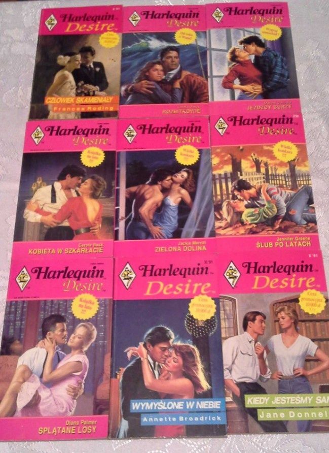 Harlequin Desire - kolekcja książek

Stan Nowe. Wydanie I. 1984 rok