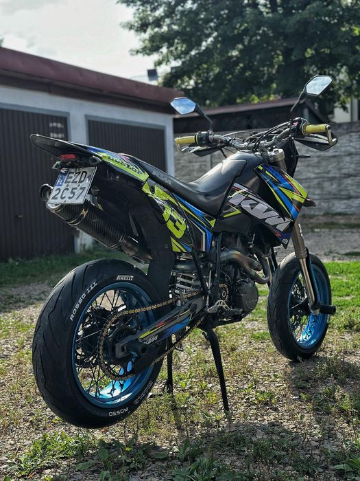 KTM lc4 640 supermoto enduro dwa komplety kół