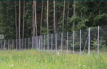 Ogrodzenie Budowlane Tymczasowe siatka leśna Płot Słupki ocynk