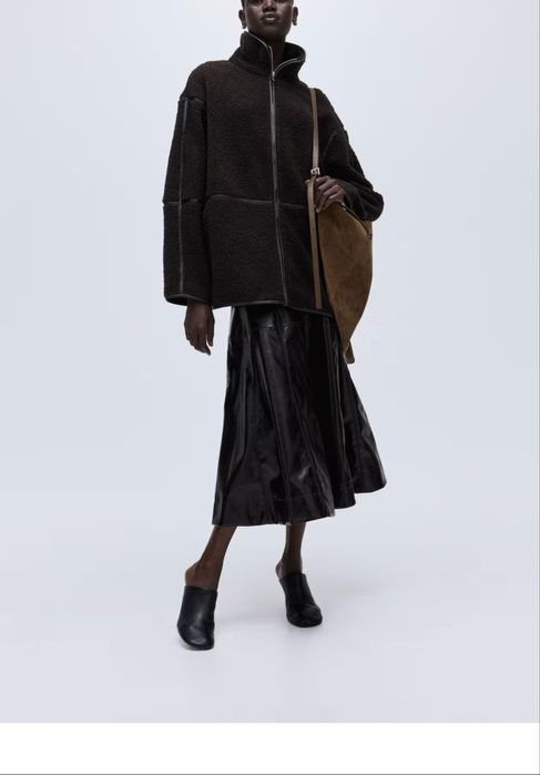 H&M kurta z misia czekoladowa