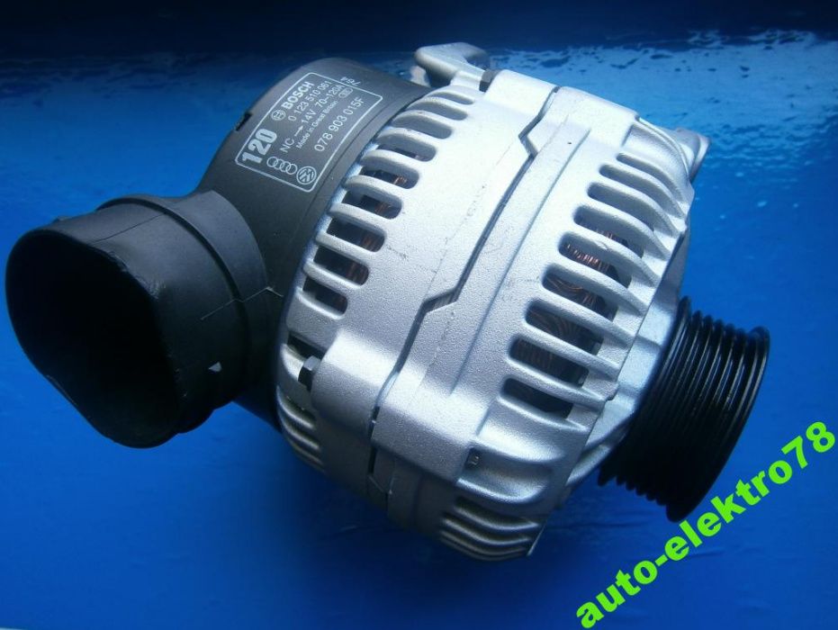 Alternator VW Passat 2.8 V6 AUDI 100 A4 A6 2.4 2.6 2.8 - Bosch 120A