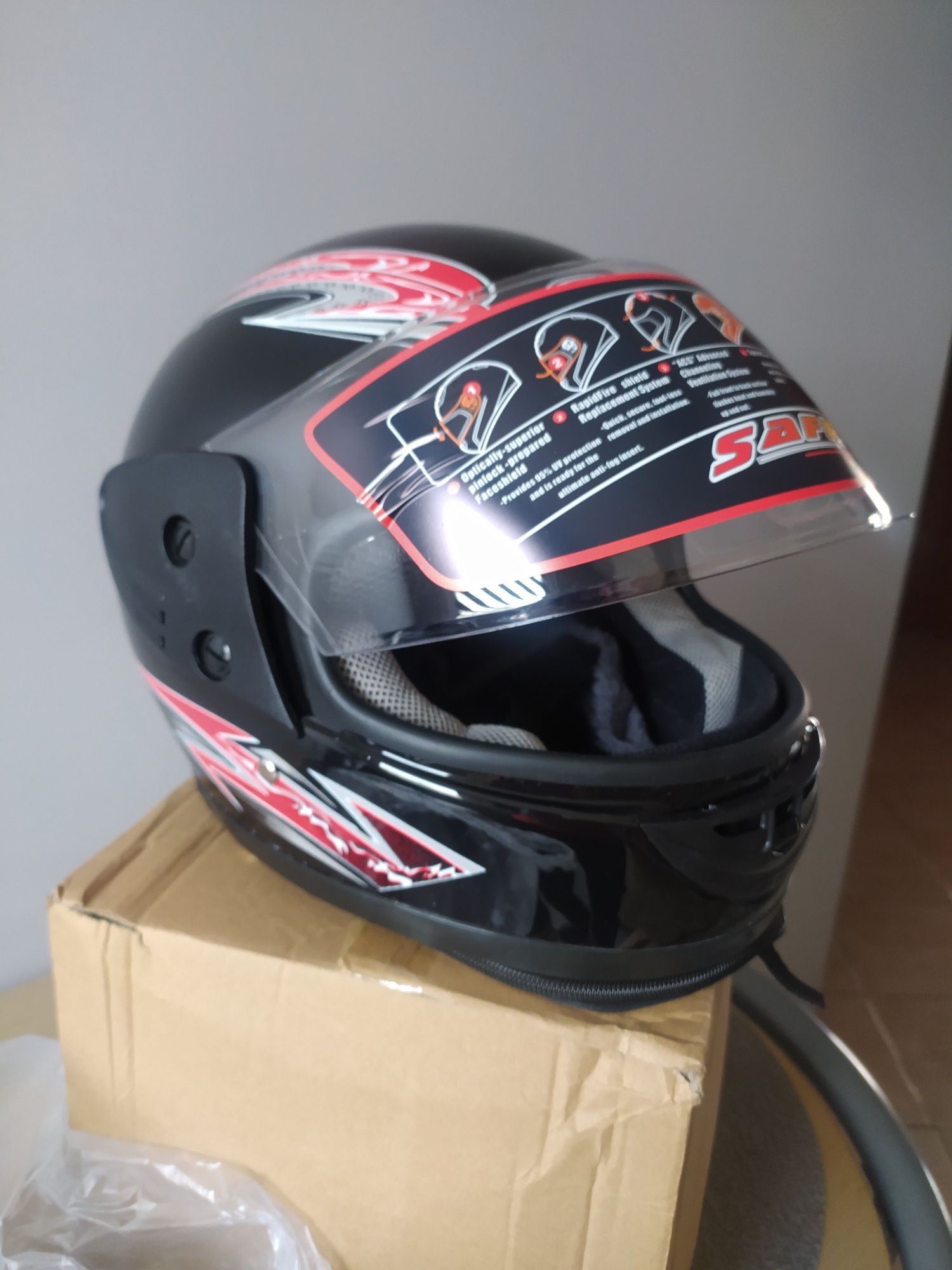 Kask motocyklowy