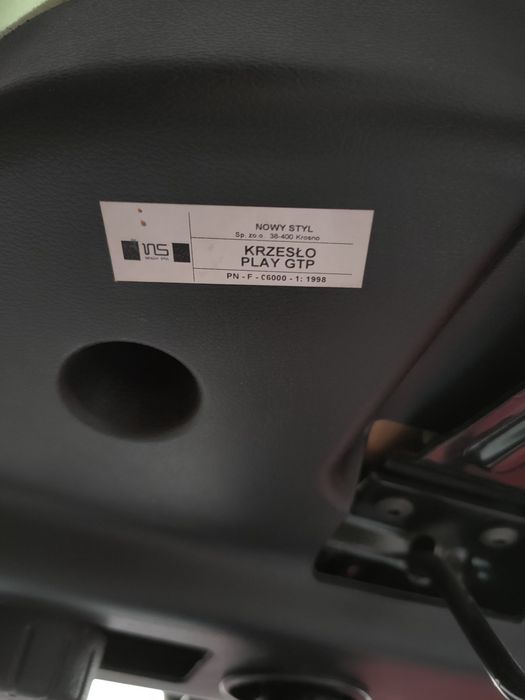 Krzesło biurowe młodzieżowe Play GTP