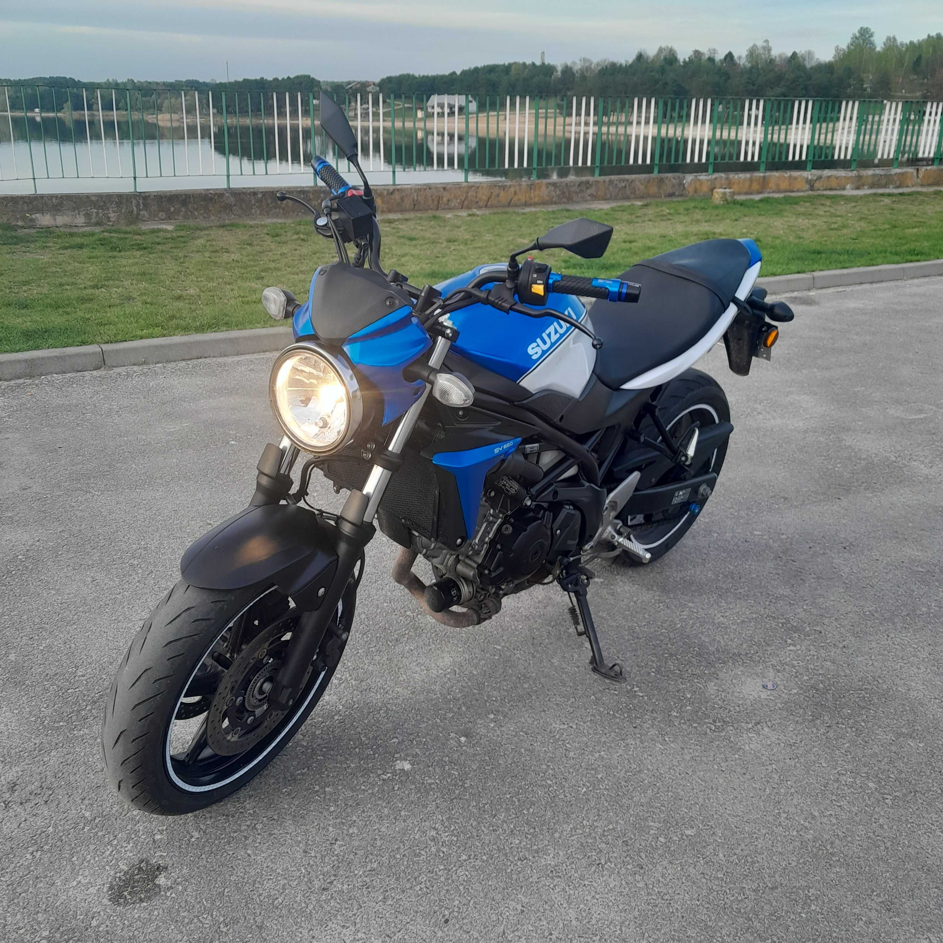 Suzuki SV 650cm3 2018r 12tys przebiegu , zarejestrowana , piękna