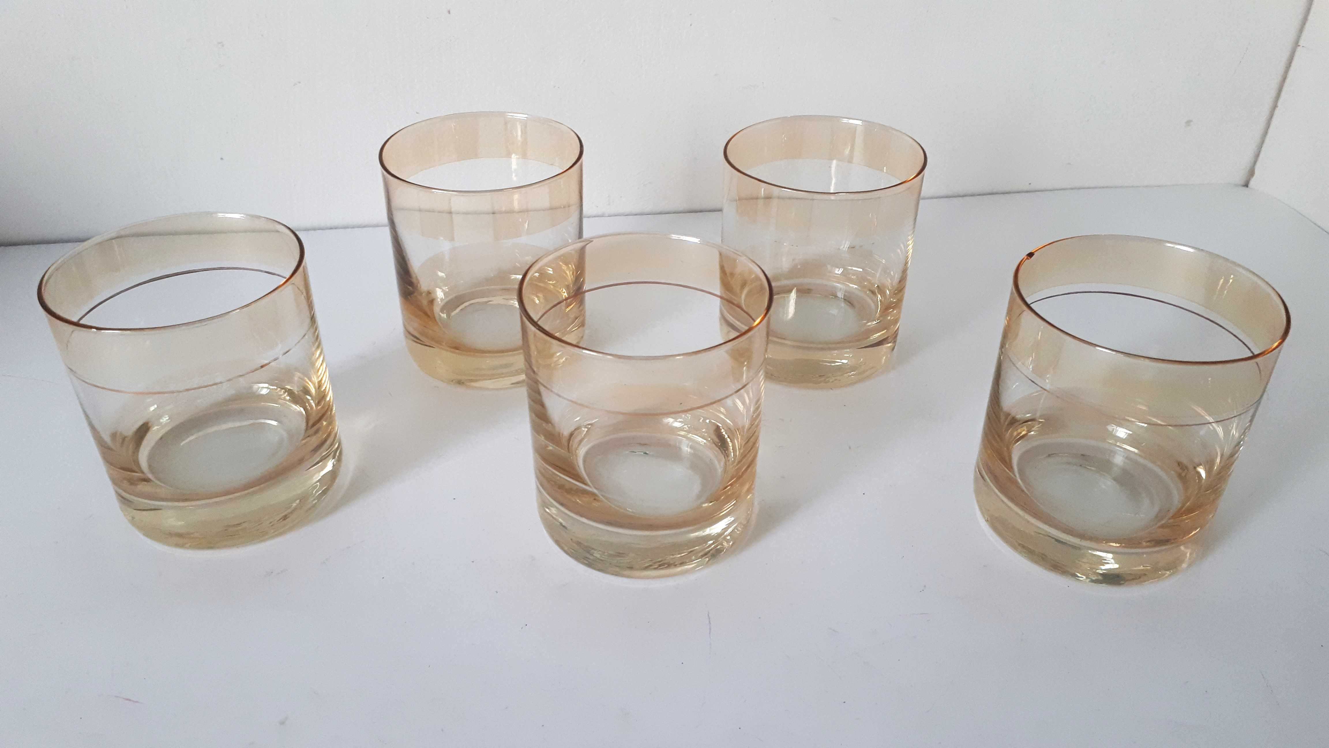 ozdobne szklanki do napojów 5 szt vintage