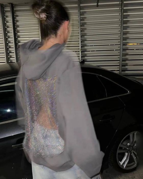 Худі на флісі + сітка