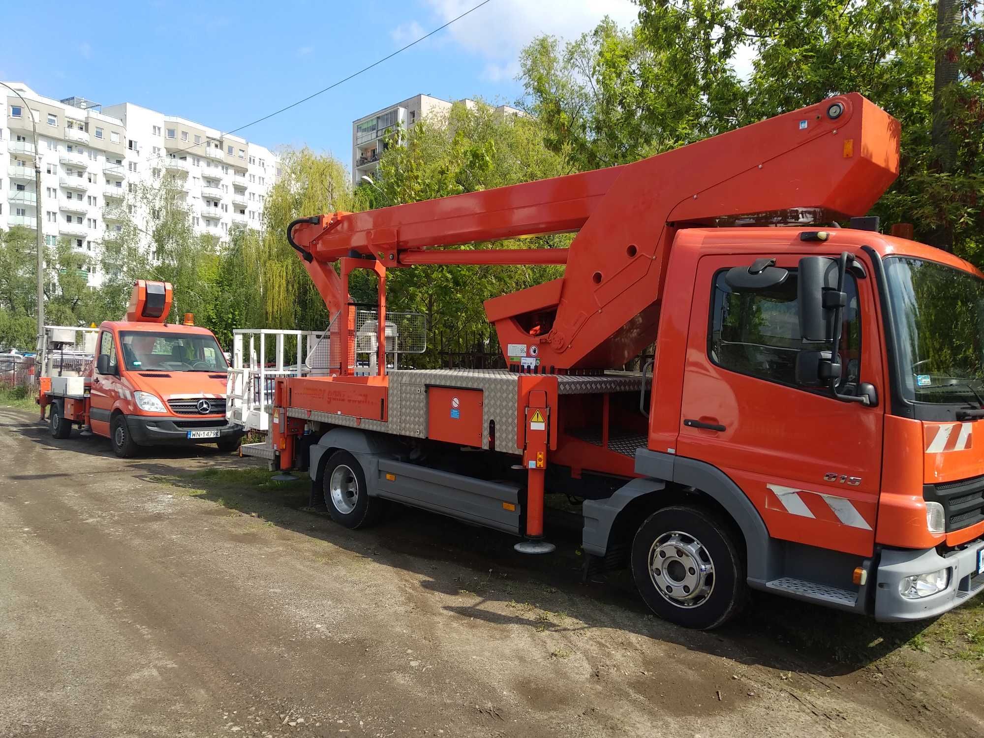 Podnośnik Ruthmann T270 Mercedes 815 7,5t 27m