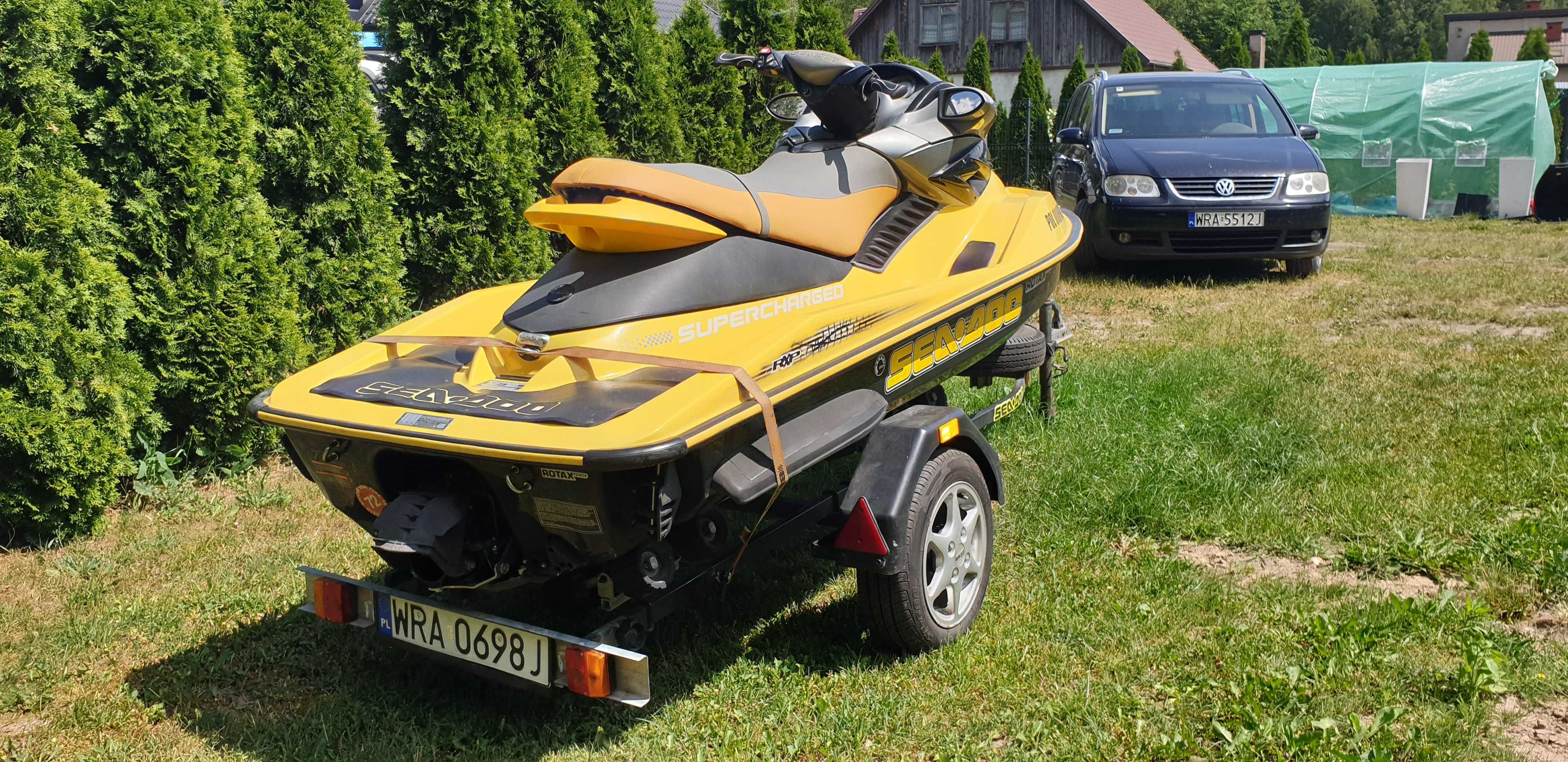 Skuter wodny SEA DOO RXP 215 + Przyczepka