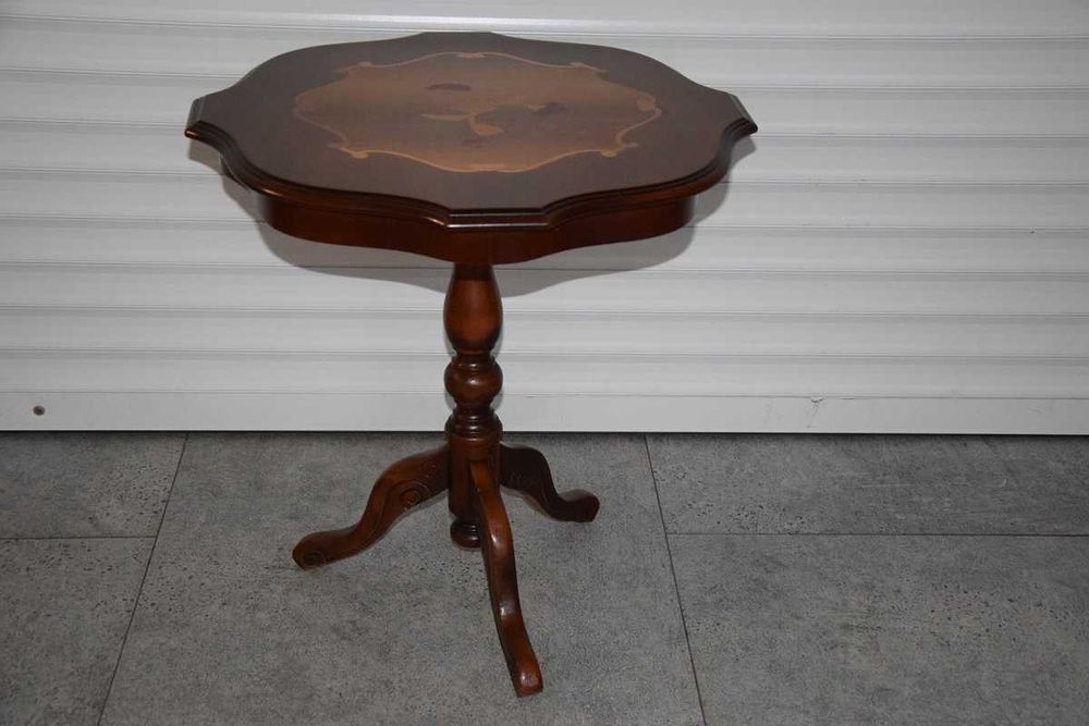 stolik kawowy z intersją - jak nowy