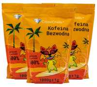 Kofeina Bezwodna 3kg # Czystość 100% # Puszysta Biała CAS No.: 58-08-2