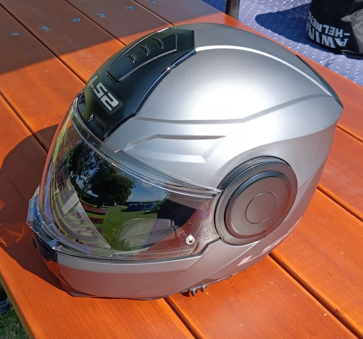 Kask motocyklowy LS2 Scope xxl użyty 3 razy