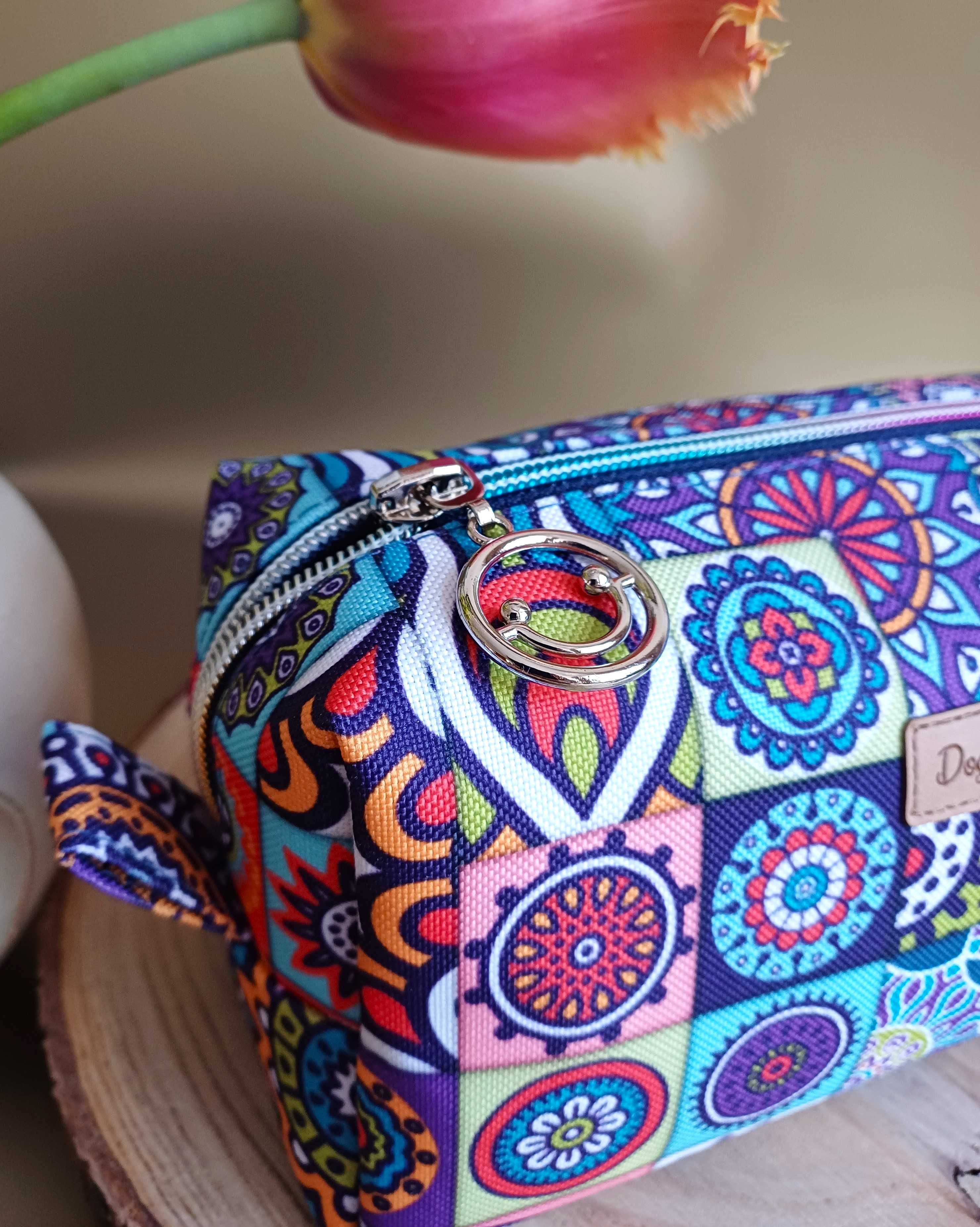 Kosmetyczka damska handmade rękodzieło na prezent M