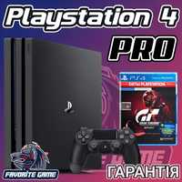 PS4 PRO 1TB + диск GT Sport + Гарантія / Доставка Київ / ПС4 ПРО