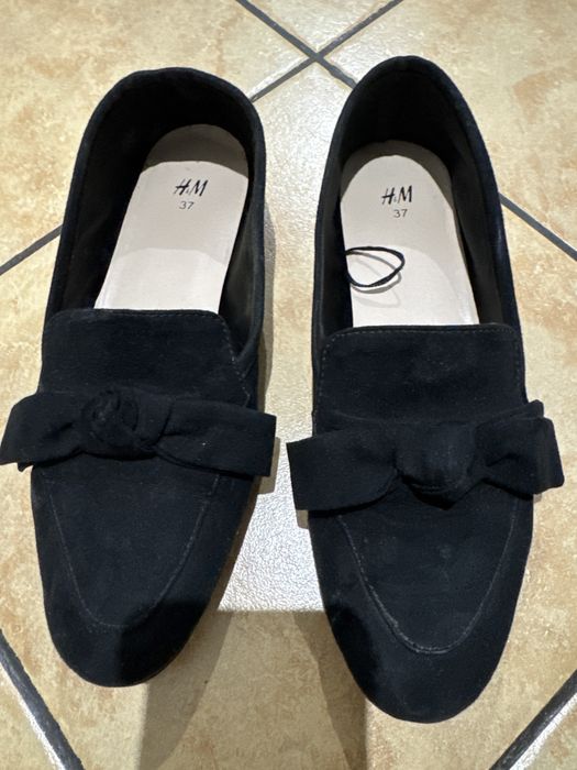 Mokasymy półbuty H&M 37 czarne