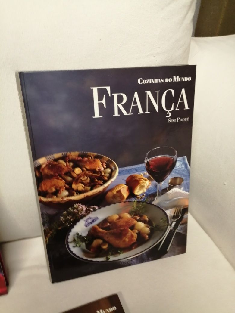 Coleção livros culinária do mundo