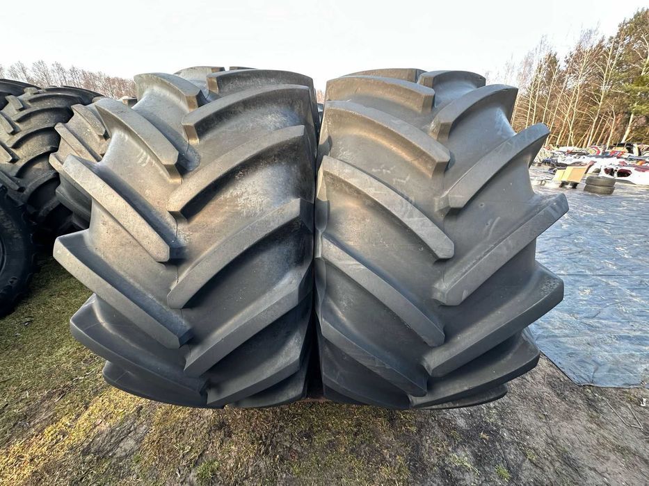 800/65 R32 Michelin 5CM Felgi 27x32 8 śrub Opony Koła TRANSPORT GRATIS