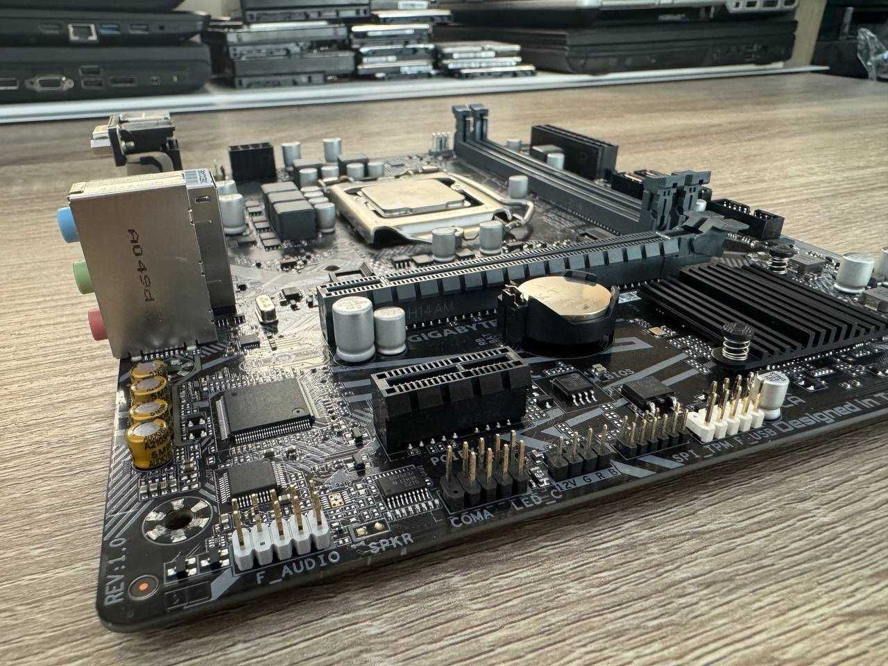 Б/В Комплект Intel Core i3-10100F+GIGABYTE H410M H V3 (Проц+материнка)