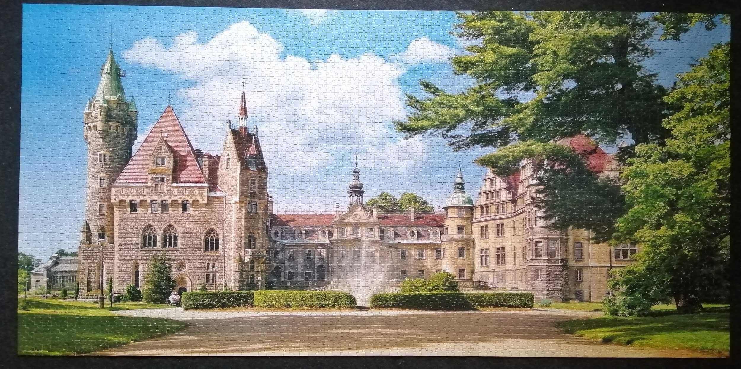 puzzle Castorland "zamek Moszna" 4000 elementów