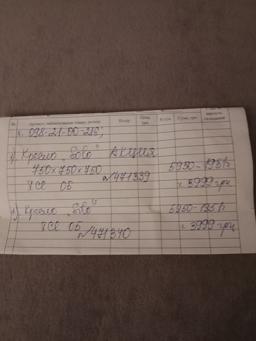 2 кресла solo новые