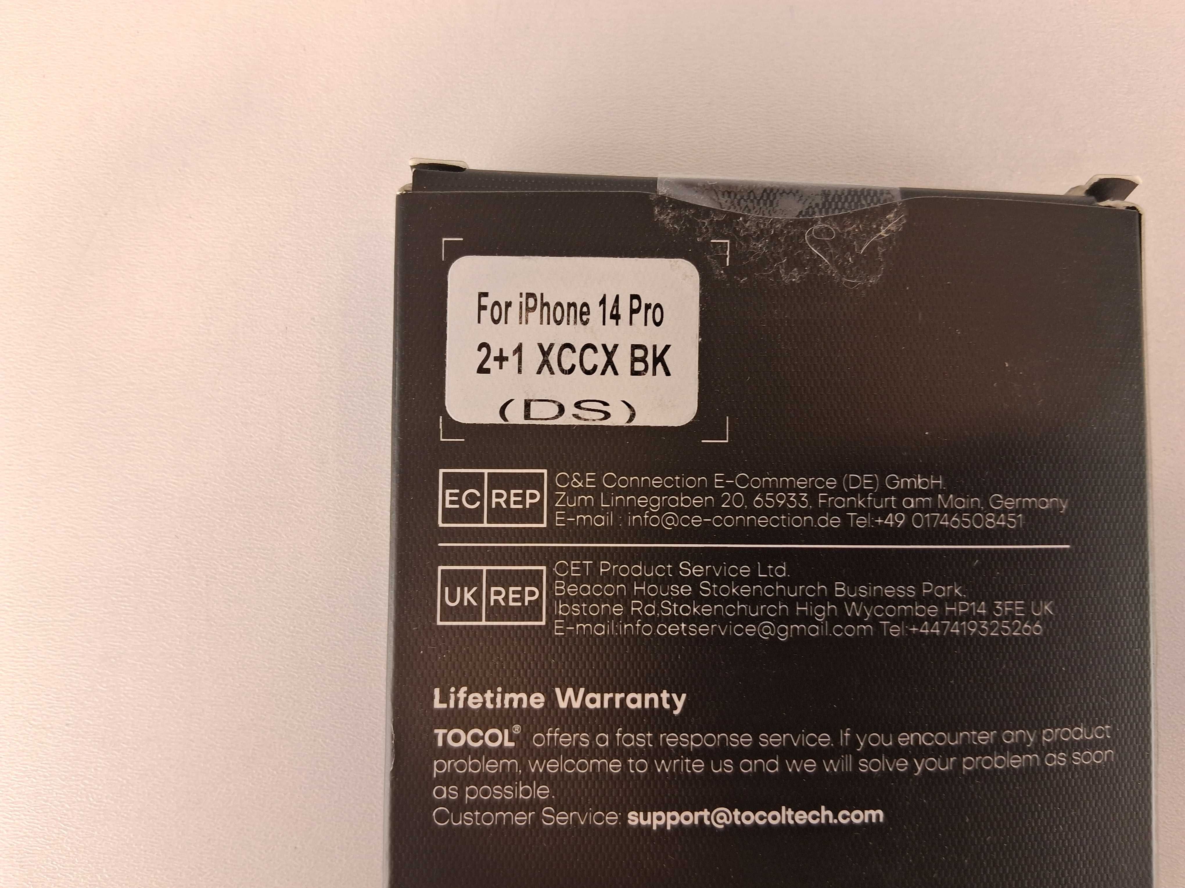 Y152 Etui Tocol MagSafe oraz Szkła Hartowane do iPhone 14 Pro