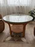 Итальянский столик из натурального ротанга Roberti