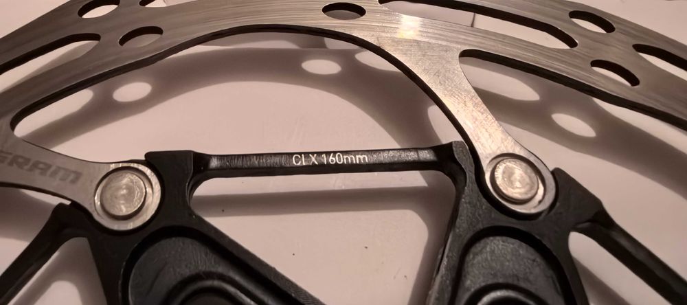 Tarcze hamulcowe SRAM CENTERLINE ROUNDED 160mm, CL, aluminiowy pająk