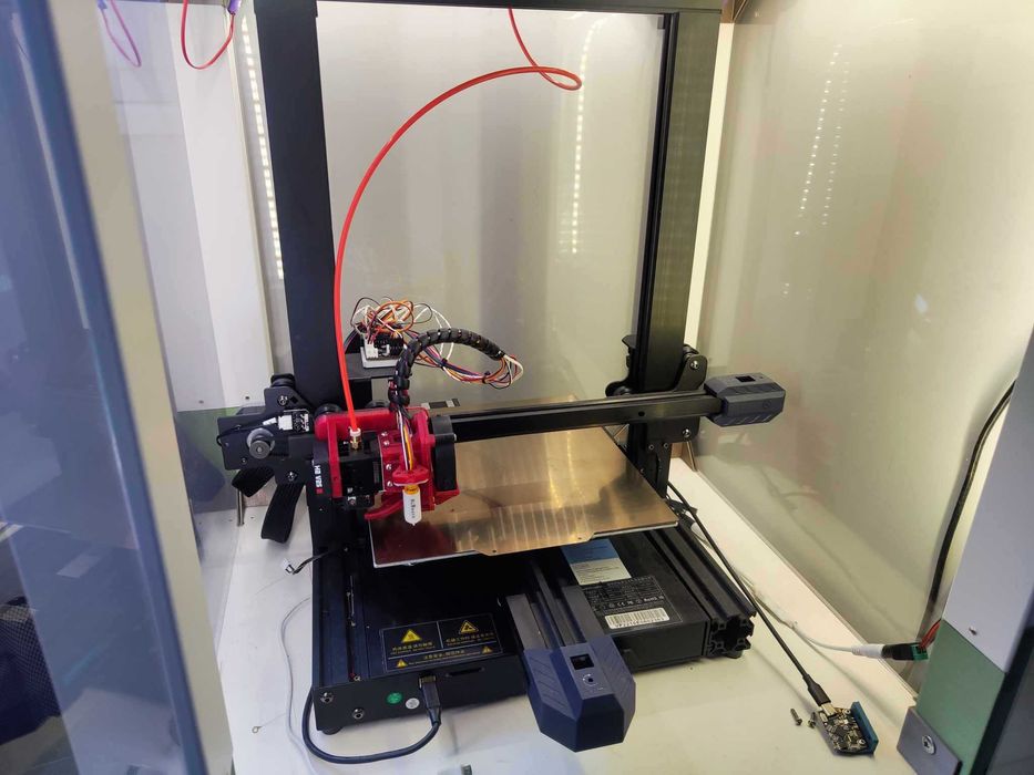 Rozbudowana drukarka 3D Anycubic Vyper + Komora/Serwer/LED