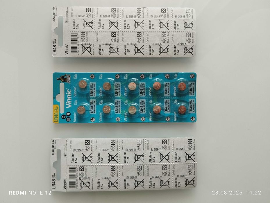 Baterie alkaliczne Vinnic LR48 L754F 36szt.