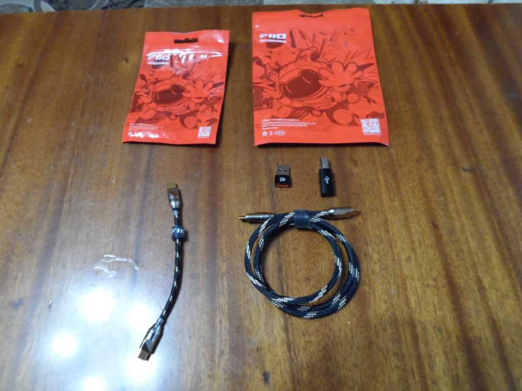 Різні срібні USB кабеля для ЦАП - DAC  FIIO - YYAVDIO