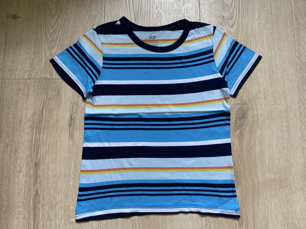 Koszulki T-shirt 122/128 4 szt. Coccodrillo H&M C&A
