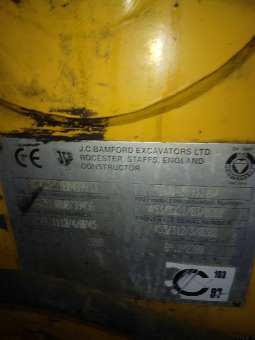 Koparko-ładowarka JCB 4CX