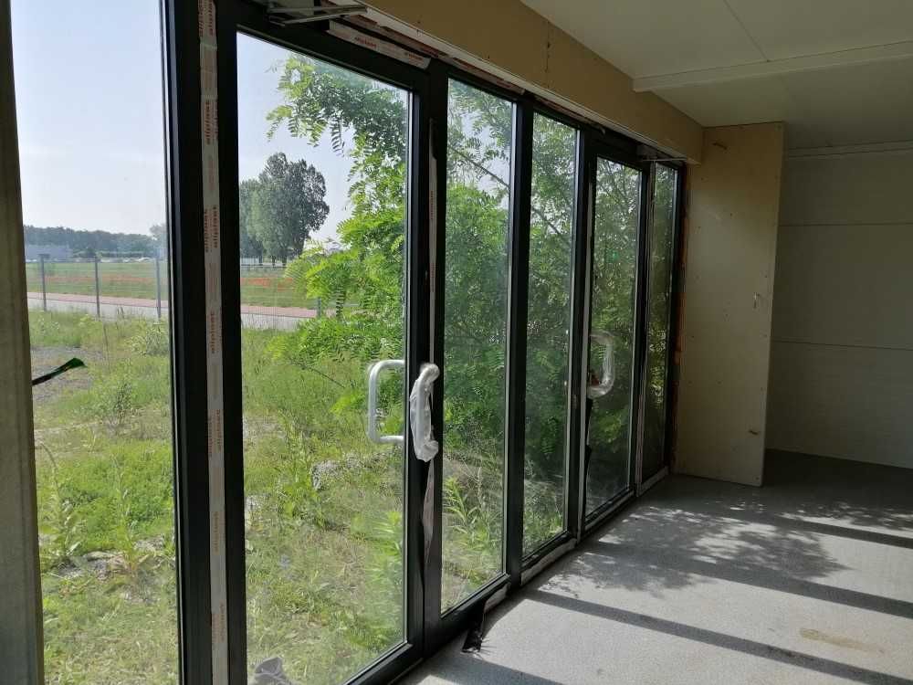 pawilon handlowy kontener biurowy sklep salon sprzedaży dom na działce
