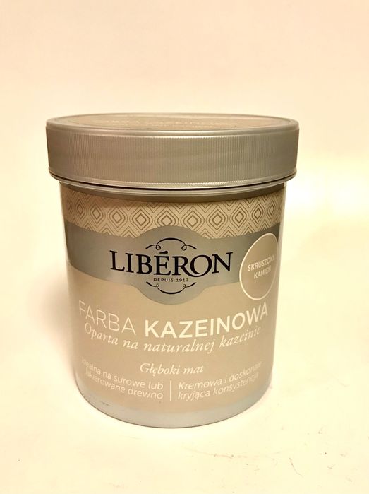 LIBERON Farba Kazeinowa 0,5L Skruszony KamieŃ
