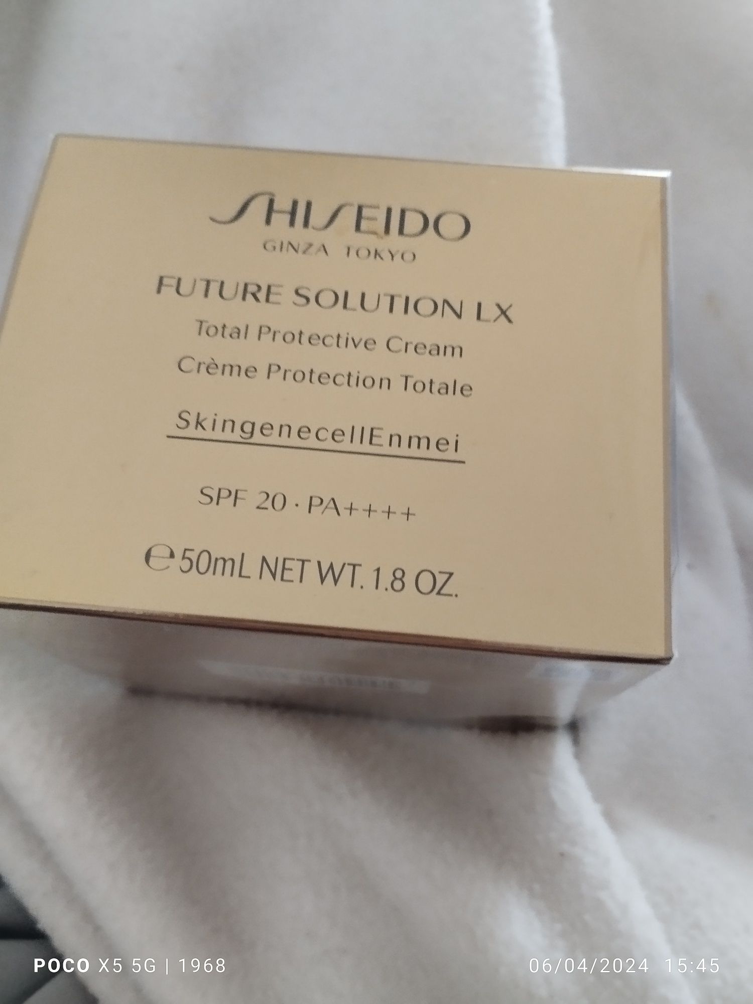 Creme da shisheido future solucion