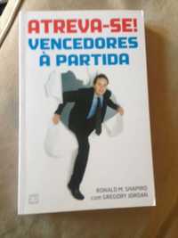 Livro atreva-se vencedores à partida