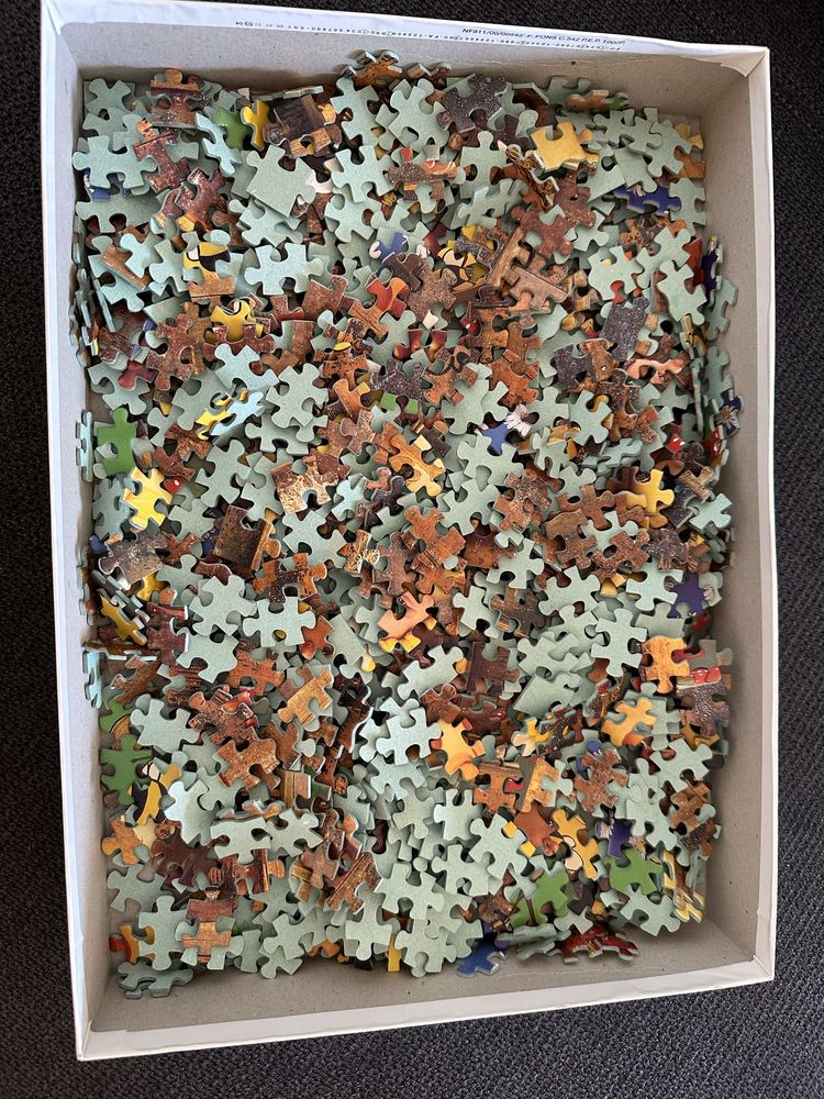 Conjunto de 3 puzzles de 1000 pecas