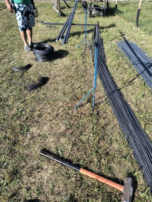 Rusztowanie/Stelaż do belek zbrojeniowych