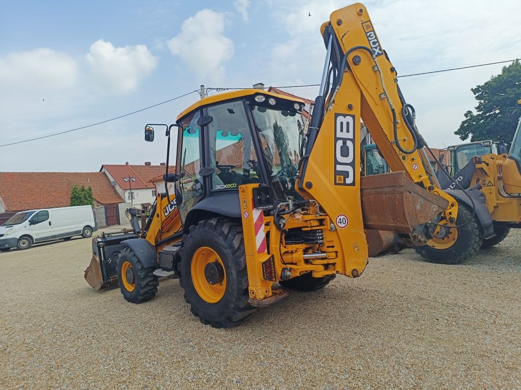 Koparko ładowarka JCB 3cx pełna opcja joysticki case Terex CAT