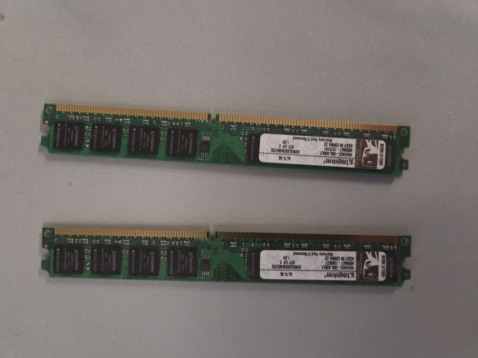 Sprzedam Pamięć ram DDR2 Ram 2x 1 GB. (ZE ZDJECIA)i
